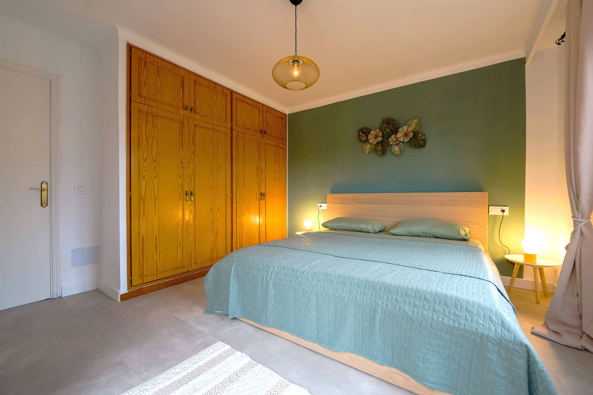 Das 1. Schlafzimmer - gemütlich wie zu Hause.