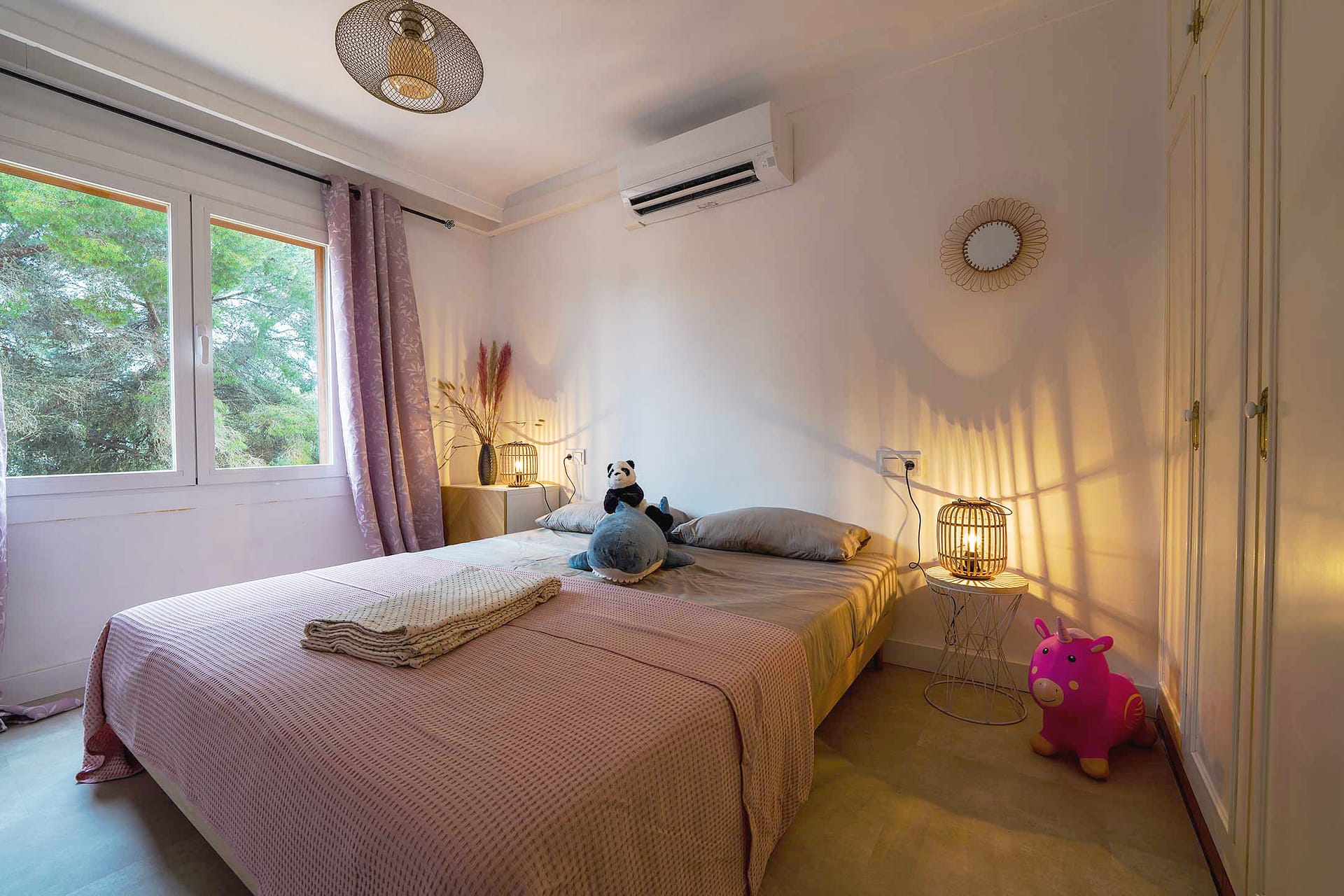 Das 3. Schlafzimmer - ein Traum für junge Prizessinen.